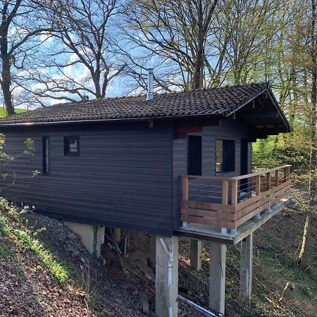 Gites Douillets : Chalet Sur Pilotis Houyet Bagian luar foto