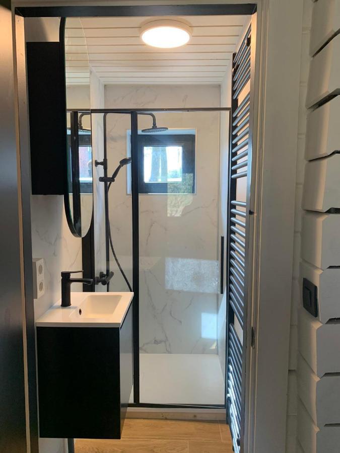 Gites Douillets : Chalet Sur Pilotis Houyet Bagian luar foto