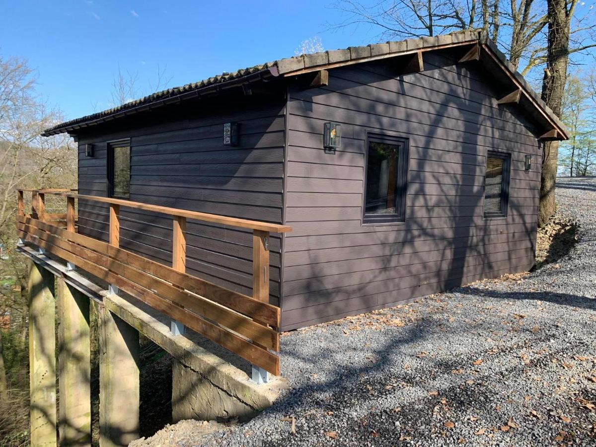 Gites Douillets : Chalet Sur Pilotis Houyet Bagian luar foto